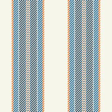 Vertical striped pattern. Textile design with a woven texture, in navy, blue, Stock Illustration