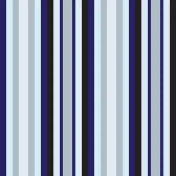 Vertical striped seamless pattern design in baby blue Stock Illustration