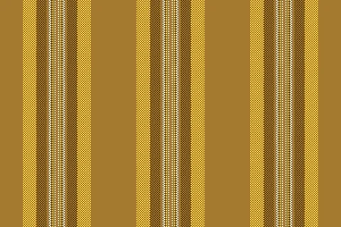 Vertical striped textile background in warm brown and golden tones. Versatile Stock Illustration