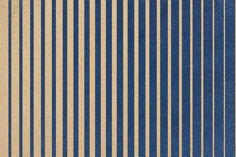 Vertical stripes alternate navy blue and beige tones. Texture appears tacti.. Stock Illustration