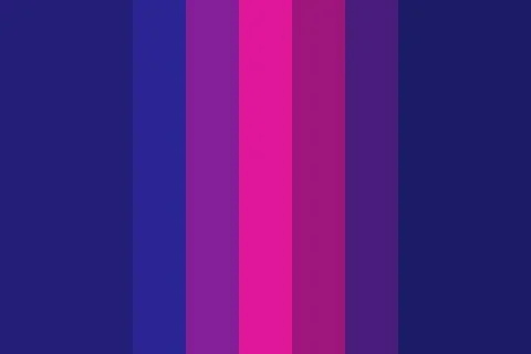 Vertical stripes of deep blue, purple, and vibrant pink Stock Illustration