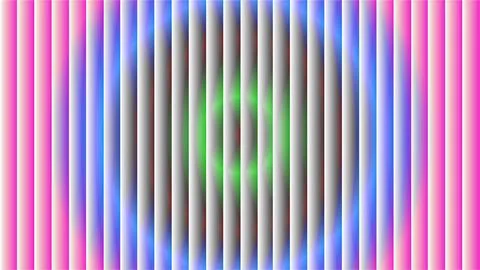 Vertical Stripes Gradient With Pink Blue Green Center Illustrazione stock