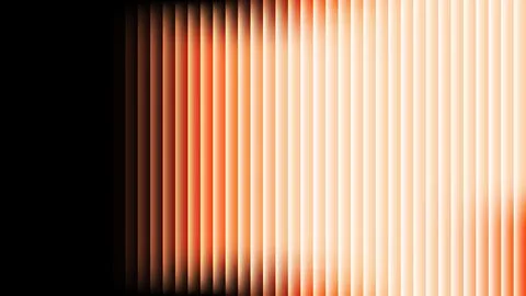 Vertical Stripes Gradient Transitioning From Black To White Through Orange .. Stock Illustration