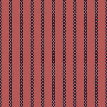 Vertical strips of circles seamless pattern Stock Illustration