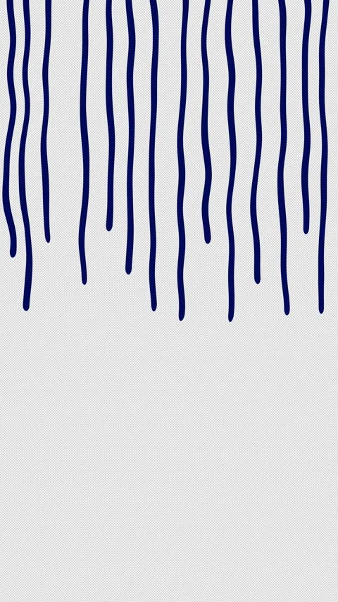 Vertical Stylized 2D Blue Lines Gloomy Background 4K Loop Alpha Stock-Footage 337875938
