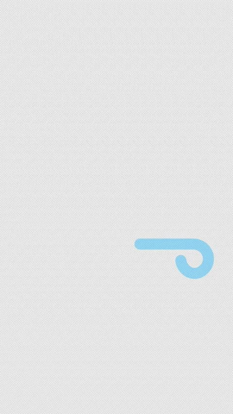 Vertical Stylized 2D Blue Wind Blowing Air 4K Loop Alpha Stock Footage 337817566