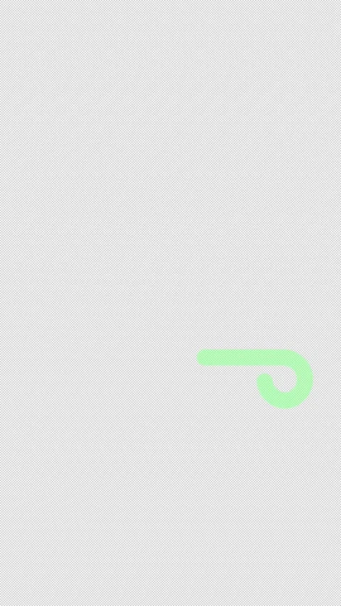 Vertical Stylized 2D Green Wind Blowing Air 4K Loop Alpha Vídeo Stock 337817497