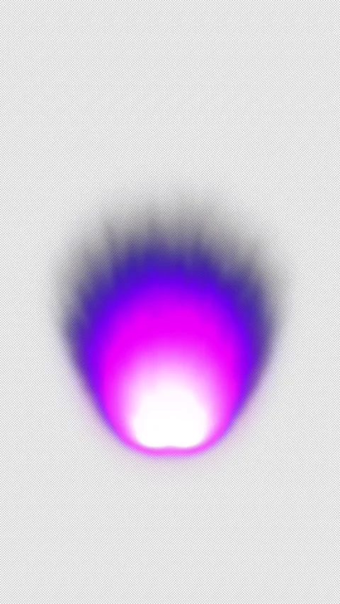Vertical Stylized 2D Purple Energy Aura Force Field 4K Loop Alpha Video stock 334092157