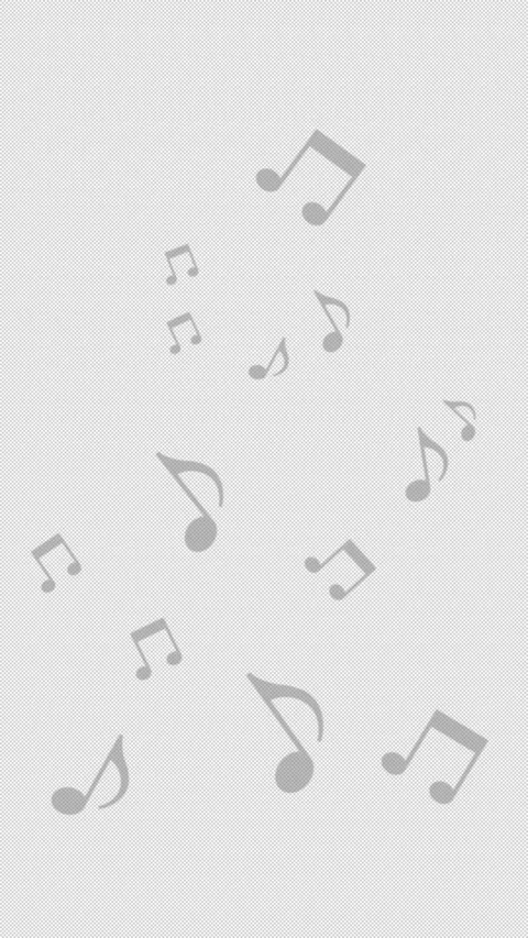 Vertical Stylized 2D White Musical Notes Rising 4K Loop Alpha Видео 337702392