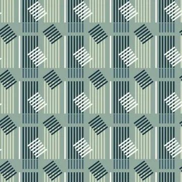 Vertical symmetrical building seamless pattern Ilustración de archivo