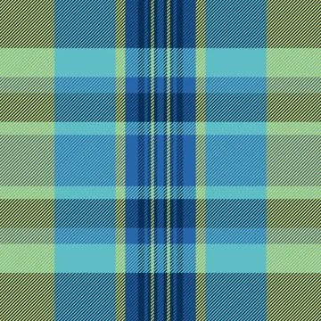 Vertical tartan pattern fabric, retro seamless textile vector. Periodic pla.. 库存插图