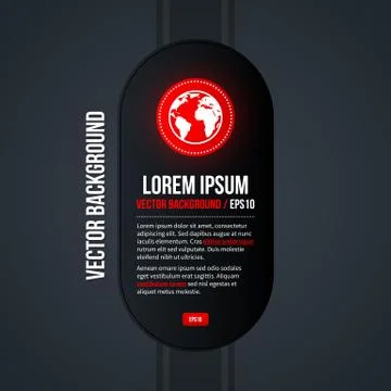 Vertical text background with red elements. EPS10. 스톡 일러스트