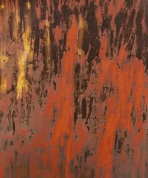 Vertical texture of rusty iron. aged rusty iron texture like a good grunge .. Stock Photos