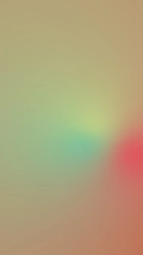 Vertical Three Tone Gradient Background in Turquoise, Yellow and Coral Stock Footage 344793185