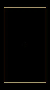 Vertical Thumbnail Safe Area Overlay, Transparent Content Placement Frame w.. Stock Illustration