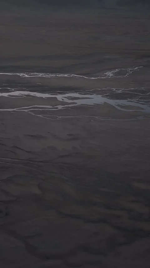 Vertical Tibet Earth Texture Aerial View Drone Nature Abstract Stock Footage 327680291