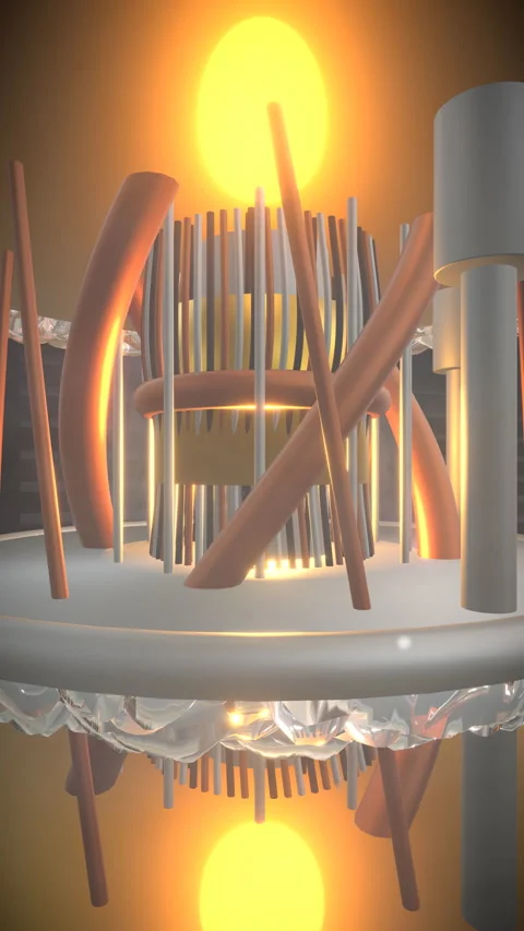 Vertical tight locked macro focus highlighting a quantum, Vertical 9:16 4K Stock Footage 340410246