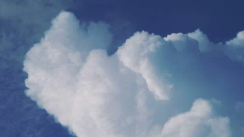 Vertical time lapse video of changing cloudscape in 4K Stock Footage 138980759
