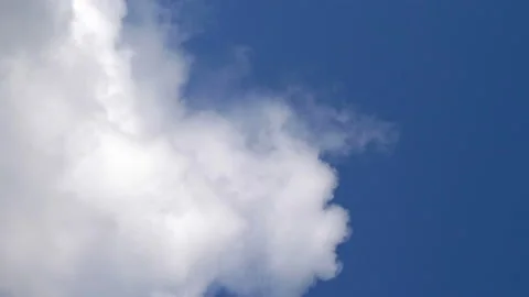 Vertical time lapse video of changing cloudscape in 4K Stock Footage 138981055