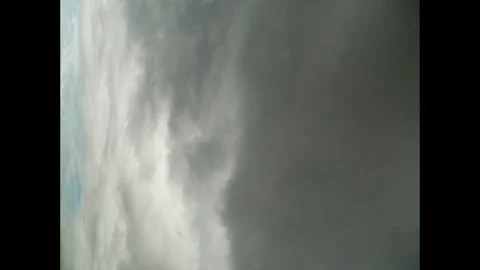 Vertical timelapse video of cloudy weather with small blue sky turn into da.. Stock-Footage 294919904