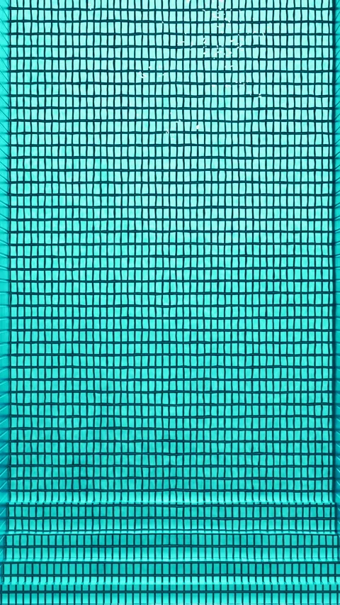 Vertical top view of moving blue water in pool. Seamless looping. Stock Footage 247334444