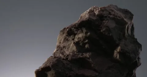 Vertical Tower of Textured Rock Formation. Stock Footage 276090705