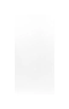 Vertical transparent glass rectangle vector plate. Realistic template Stock Illustration