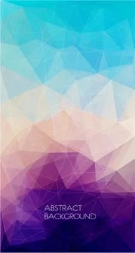 Vertical triangle Background. Stock Illustration
