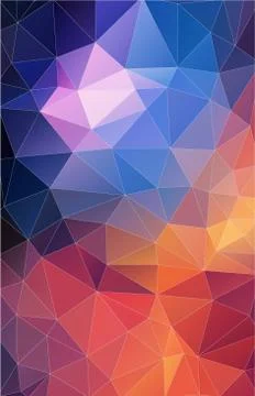 Vertical triangle pattern. abstract background Stock Illustration