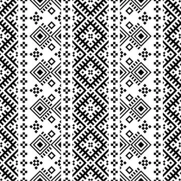 Vertical Tribal aztec pattern texture design background Stock Illustration