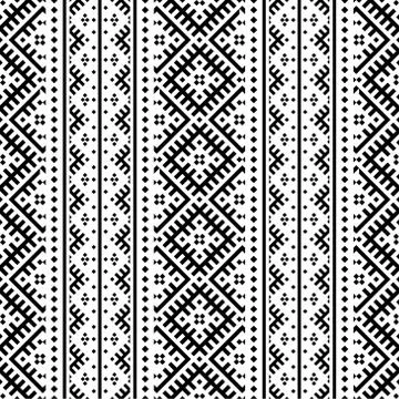 Vertical Tribal aztec pattern texture design background Stock Illustration
