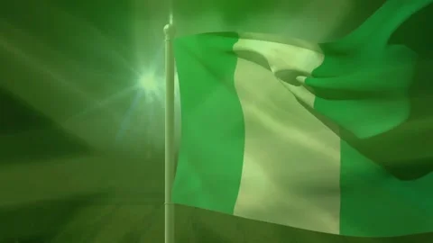 Vertical tricolor flag catching gust, rippling and folding from hoist to fly, Stock Footage 329550764