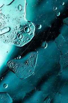 Vertical turquoise transparent fluid motion background Stock-Fotos