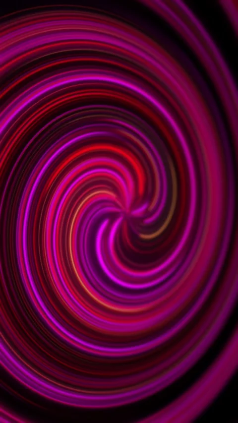 Vertical Twirl Gradient Neon Lines Loop Stock Footage 330470932
