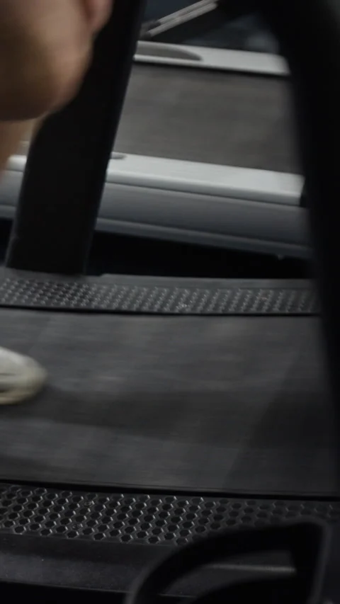 Vertical of Unrecognizable Man Running on Treadmill for Cardio Workout Stock Footage 339893273