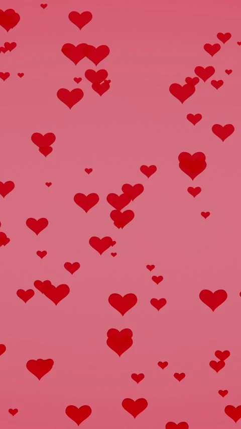 Vertical Valentine’s Day Background Stock Footage 264019064