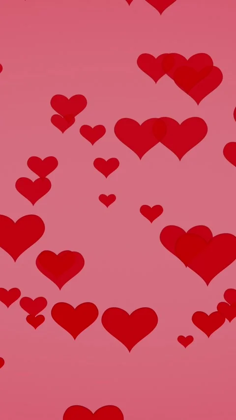 Vertical Valentine’s Day Background Stock Footage 264019471