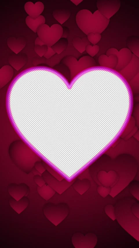Vertical Valentine's Day Background for Instagram TikTok Stock Footage 232489540