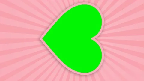 Vertical valentine's day Green Screen video, 動画素材 232324133