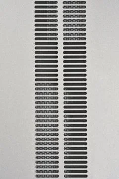 Vertical Ventilation Grille 写真素材