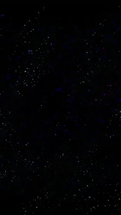 Vertical VHS vintage old TV glitch noise tape with stars Stock Footage 337607295