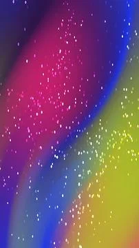 Vertical vibrant gradient background with shining glitter particles and sof.. Illustrazione stock
