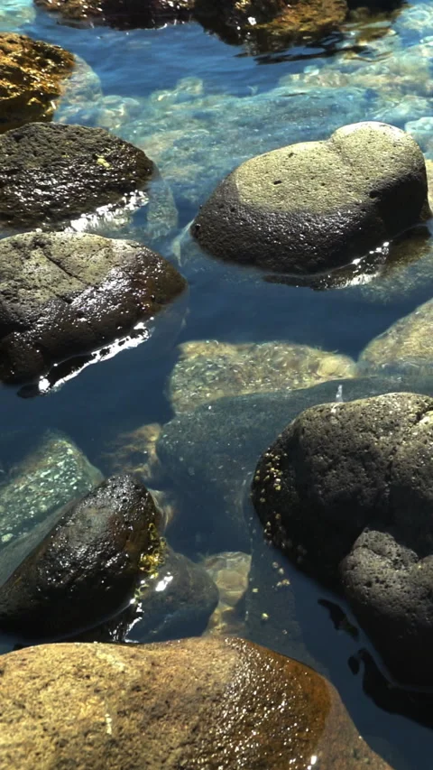 Vertical vide0, Sea waves 動画素材 283100788