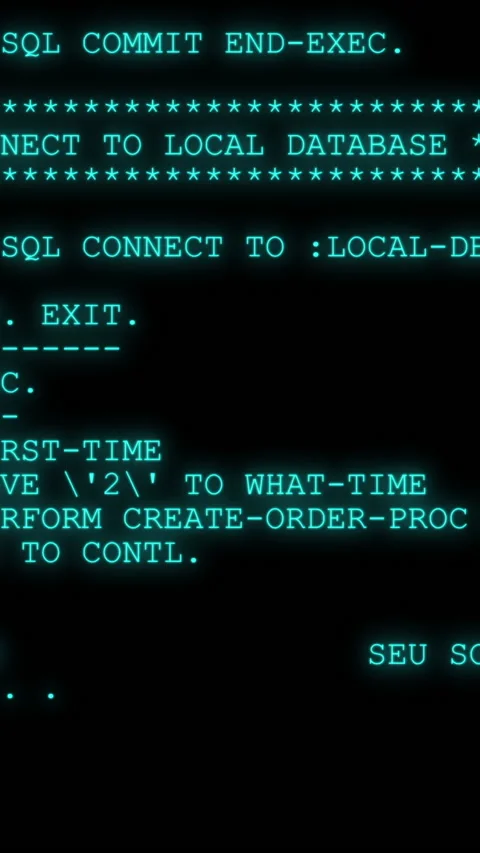 Vertical video 4K animation - Hacker code running down a computer screen te.. Stock Footage 232379700
