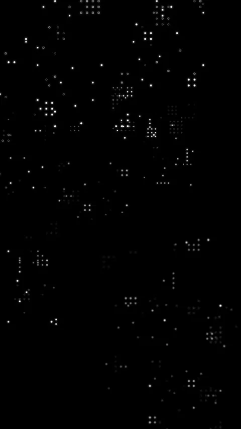 Vertical video Abstract background particle flow with lighting effect Stock Footage 335668024