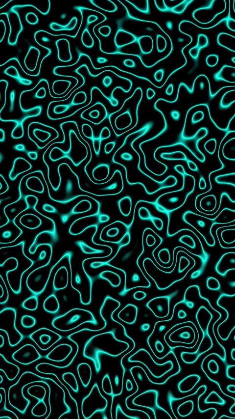 Vertical Video Of Abstract Cyan Energy Lines Stock Footage 345372755