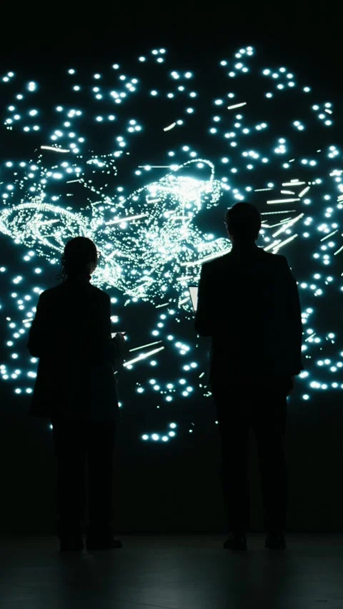 Vertical video Adjusting AI parameters, machine learning model and engineering Stock Footage 329530281