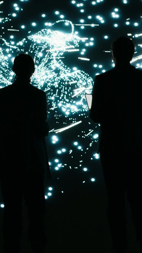 Vertical video Adjusting AI parameters, machine learning model and engineering 스톡 동영상 329530291