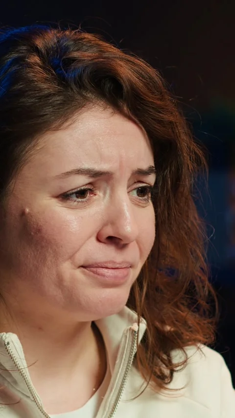 Vertical video Angry programmer feeling frustration after failing to secure Video stock 283507678