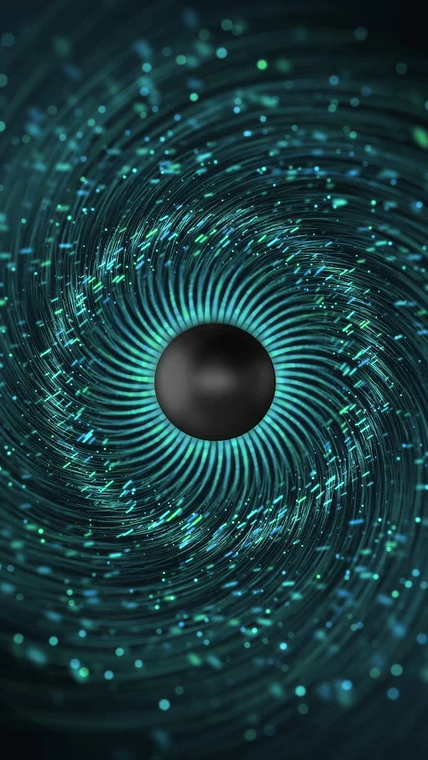 Vertical video Animation of artificial intelligence eye. Stock Footage 337234982
